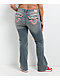 True Religion Becca Super T Applique Petal Bloom Bootcut Jeans - Thumbnail image 3 of 7