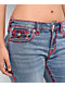 True Religion Becca Super T Blue Wash Bootcut Jeans - Thumbnail image 5 of 7