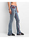 True Religion Becca Super T Blue Wash Bootcut Jeans - Thumbnail image 3 of 7