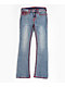 True Religion Becca Super T Blue Wash Bootcut Jeans - Thumbnail image 6 of 7