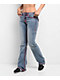 True Religion Becca Super T Blue Wash Bootcut Jeans - Thumbnail image 1 of 7
