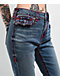 True Religion Becca Super T Boho Mid Rise Bootcut Jeans - Thumbnail image 4 of 5