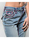 True Religion Becca Super T California Poppy Mid Rise Bootcut Jeans - Thumbnail image 4 of 5