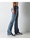 True Religion Becca Super T Champagne Glow Blue Wash Bootcut Jeans - Thumbnail image 5 of 5