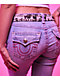 True Religion Becca Super T Champagne Glow Blue Wash Bootcut Jeans - Thumbnail image 7 of 12