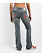 True Religion Becca Super T Cherry Pockets Mid Rise Bootcut Jeans - Thumbnail image 1 of 5