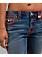 True Religion Becca Super T Laguna Tide Mid Rise Bootcut Jeans - Thumbnail image 5 of 6