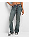 True Religion Becca Super T Mid Rise Blue Wash Bootcut Jeans - Thumbnail image 2 of 5