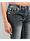True Religion Becca Super T Mid Rise Bootcut Dark Wash Jeans - Thumbnail image 4 of 5