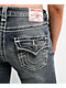 True Religion Becca Super T Mid Rise Bootcut Dark Wash Jeans - Thumbnail image 5 of 5