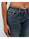 True Religion Becca Super T Orchid Breeze Mid Rise Bootcut Jeans - Thumbnail image 5 of 7
