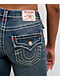 True Religion Becca Super T Orchid Breeze Mid Rise Bootcut Jeans - Thumbnail image 6 of 7