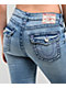 True Religion Becca Super T Stitch Water Dock Bootcut Jeans - Thumbnail image 3 of 4