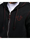 True Religion Big T Black & Red Zip Hoodie - Thumbnail image 3 of 3