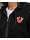 True Religion Big T Black Crop Zip Hoodie - Thumbnail image 3 of 5