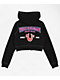 True Religion Big T Black Crop Zip Hoodie - Thumbnail image 4 of 5