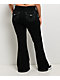 True Religion Big T Black Flare Sweatpants - Thumbnail image 4 of 7