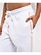 True Religion Big T Boyfriend White Jogger Sweatpants - Thumbnail image 3 of 7