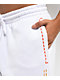True Religion Big T Boyfriend White Jogger Sweatpants - Thumbnail image 4 of 7