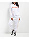 True Religion Big T Boyfriend White Jogger Sweatpants - Thumbnail image 7 of 7