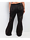 True Religion Big T Brown Low Rise Flare Sweatpants - Thumbnail image 4 of 7