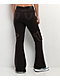 True Religion Big T Brown Low Rise Flare Sweatpants - Thumbnail image 2 of 4