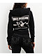True Religion Big T Buddha Black Crop Zip Hoodie - Thumbnail image 1 of 4