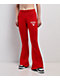 True Religion Big T Crystal Wing Barbados Cherry Flare Sweatpants - Thumbnail image 2 of 8