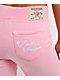 True Religion Big T Pink Flare Sweatpants - Thumbnail image 4 of 6