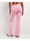 True Religion Big T Pink Flare Sweatpants - Thumbnail image 2 of 6