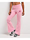 True Religion Big T Pink Flare Sweatpants - Thumbnail image 1 of 6