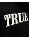 True Religion Big T Shrunken Black Crop Zip Hoodie - Thumbnail image 5 of 6