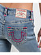 True Religion Billie Super T Peak Spot Mid Rise Jeans - Thumbnail image 4 of 5