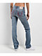 True Religion Billie Super T Peak Spot Mid Rise Jeans - Thumbnail image 1 of 5