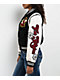 True Religion Black & Cream Embroidered Varsity Jacket - Thumbnail image 4 of 8