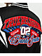 True Religion Black Satin Varsity Bomber Jacket - Thumbnail image 3 of 9