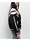 True Religion Black Satin Varsity Bomber Jacket - Thumbnail image 7 of 9
