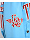 True Religion Blue Patent Leather Varsity Jacket - Thumbnail image 5 of 10