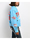 True Religion Blue Patent Leather Varsity Jacket - Thumbnail image 8 of 10