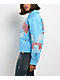 True Religion Blue Patent Leather Varsity Jacket - Thumbnail image 9 of 10