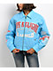 True Religion Blue Patent Leather Varsity Jacket - Thumbnail image 10 of 10