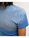 True Religion Blue Wash Ribbed T-Shirt - Thumbnail image 4 of 6