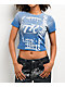 True Religion Blue Wash Ribbed T-Shirt - Thumbnail image 5 of 6