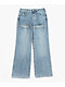 True Religion Bobbi Crystal Cutout Big T Blue Baggy Jeans - Thumbnail image 8 of 9