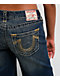 True Religion Bobbi Sparkle Glow Low Rise Super T Blue Baggy Jeans - Thumbnail image 6 of 7