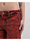 True Religion Bobbi Trv Red Baggy Cargo Pants - Thumbnail image 4 of 9
