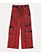True Religion Bobbi Trv Red Baggy Cargo Pants - Thumbnail image 8 of 9