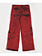 True Religion Bobbi Trv Red Baggy Cargo Pants - Thumbnail image 9 of 9