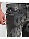True Religion Bobby Flap Rhinestone Grey Wash Baggy Jeans - Thumbnail image 3 of 6