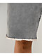 True Religion Bobby Frayed Hem Flap Grey Wash Baggy Shorts - Thumbnail image 5 of 5